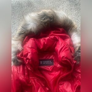 Guess Women’s Red Coat. Puffer Jacket ❤️